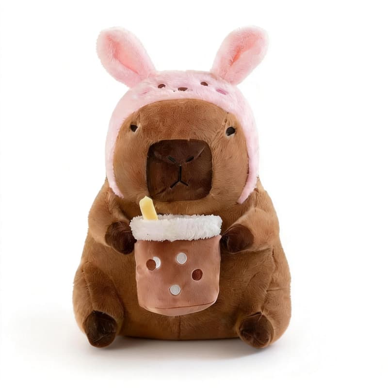 Rabbit Ears capybara plushie | 9.8"-11.8" brown stuffed animals