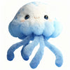Blue 6" Jellyfish Plush by ToyNeighbor, featuring soft fabric and marine life design, perfect for cuddling and decor.