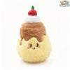Caramel pudding plush pendant by ToyNeighbor, 5.31-inch soft stuffed food charm with detailed texture and cute design.