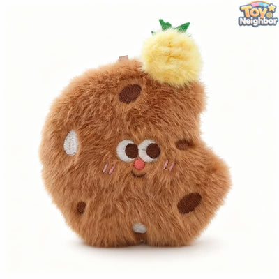 Soft cookie plush pendant by ToyNeighbor, 3.74 inches, featuring a cute, realistic cookie design in vibrant colors.