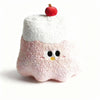 ToyNeighbor cherry pudding plushie, 38cm tall, featuring a cute face and soft texture, ideal for cuddling or display.