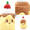 Caramel pudding plush pendant by ToyNeighbor, featuring a soft, 5.31" stuffed food charm in a cute design.