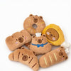 Plushie set of 6 Capybara characters from ToyNeighbor, featuring cute designs and soft textures for playful decor.