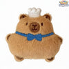 Plushie set of 6 Capybara-themed hangers from ToyNeighbor, featuring cute and colorful designs.