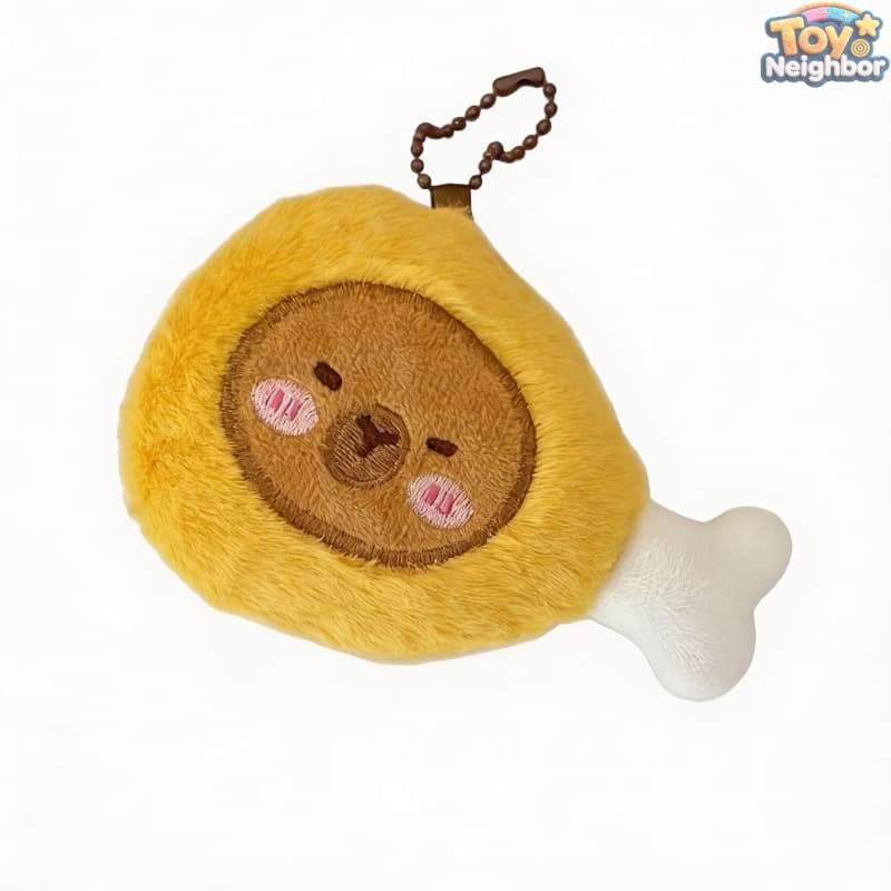 ToyNeighbor plushie set of 6 adorable capybara hangers in various colors and expressions.