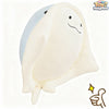 ToyNeighbor plushie of a manta ray, soft and cuddly, showcasing detailed fins and a friendly expression.