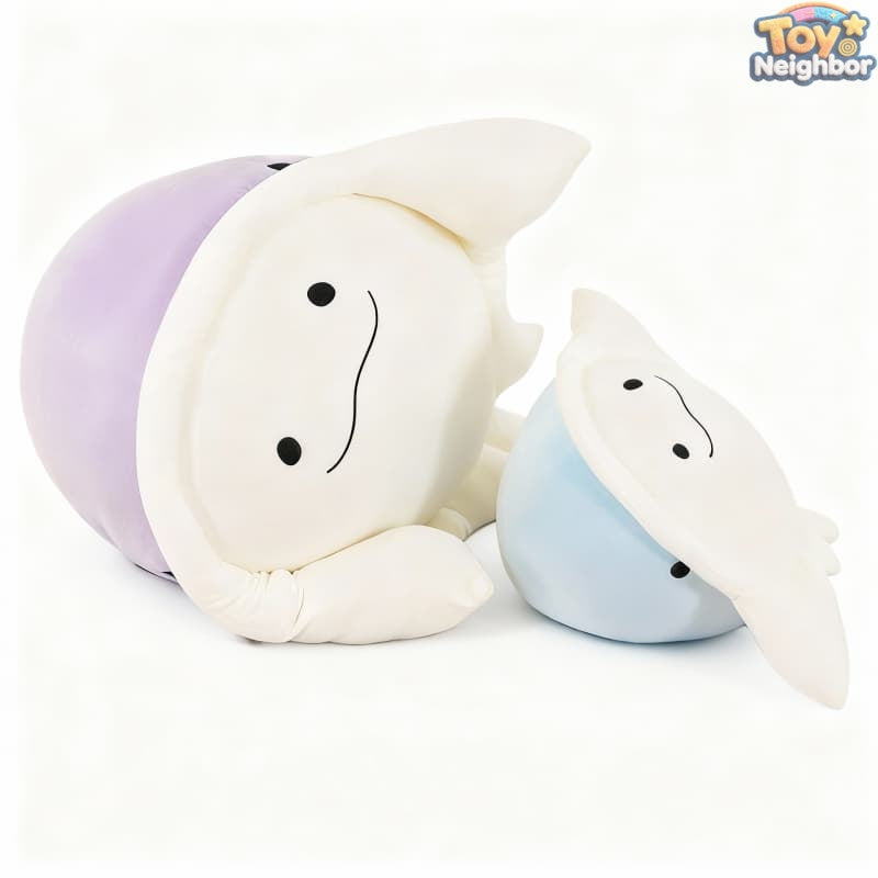 ToyNeighbor plushie of a stingray, featuring soft fabric and a cute design, ideal for cuddling or display.