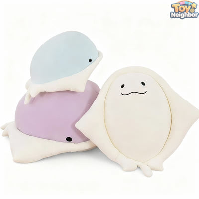 ToyNeighbor plushie of a stingray, featuring soft fabric and detailed fins, perfect for cuddling and play.