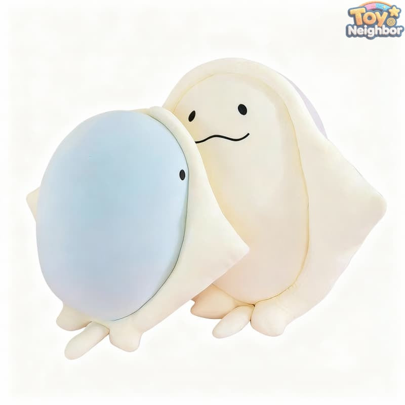 ToyNeighbor plushie of a stingray, featuring soft fabric and detailed fins, perfect for cuddling or display.