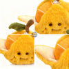 6-inch orange plushie by ToyNeighbor, featuring a detachable design and soft, textured fabric for cuddly playtime.