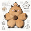 Capybara Plush Pillow/Cushion | 19.7" Brown Stuffed Animal Pillow