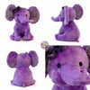 Elephant Plushie | 9.8" Purple Stuffed Animals