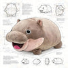 Hippo Plushie | 7.9" & 15.8" Cute Gray Stuffed Animals