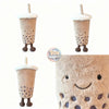 Soft plushie bubble tea pillow by ToyNeighbor, featuring cute boba design in 9 and 12-inch sizes.