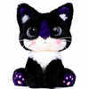 Black and white cat plushie by ToyNeighbor, 9.84 inches, featuring soft fur and a cute design, perfect for cuddling.