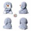 Blue ToyNeighbor plushie, 14.96" ultra-soft blue dog stuffed animal with floppy ears and a friendly expression.