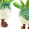 Smiling Cabbage Plush by ToyNeighbor, 4.7" soft stuffed vegetable with a friendly face and green fabric leaves.
