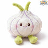 Smiling Garlic Plushie by ToyNeighbor, 9.84" soft stuffed vegetable with a cute design and friendly expression.